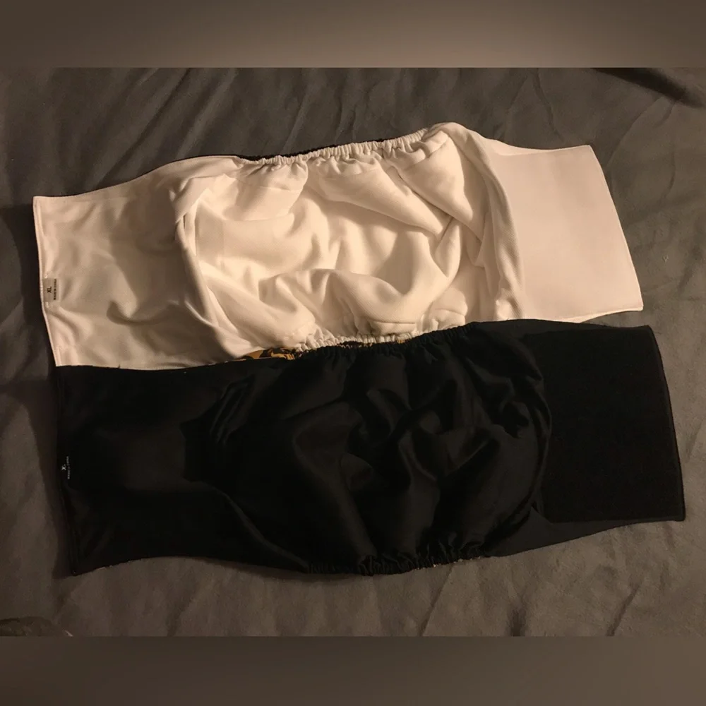 Set of 2 Reusable Doggy Belly Band Diapers